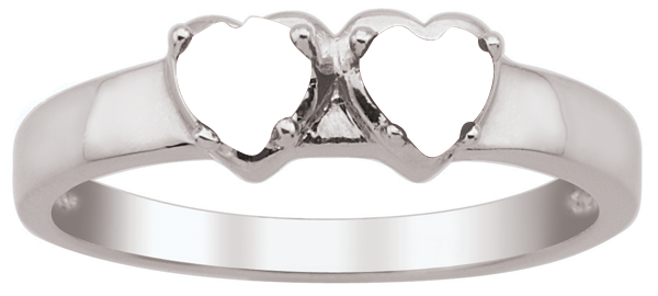 Dual birthstone 2025 couples ring